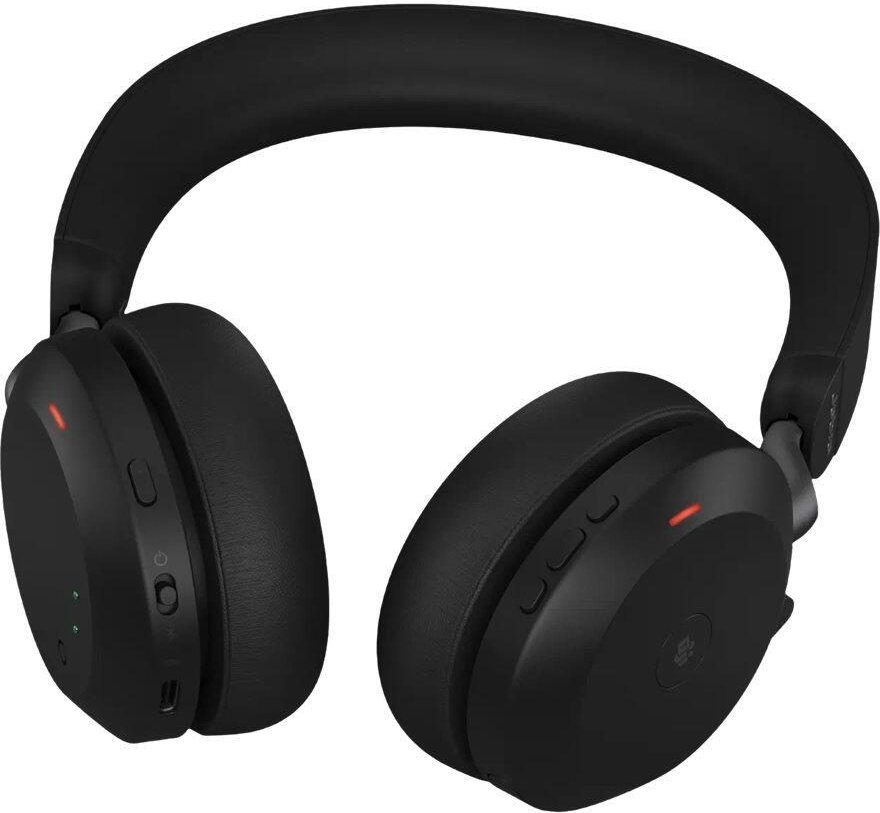Jabra Evolve2 75 UC Stereo Headset On-Ear schwarz
