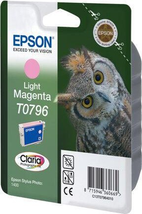 Epson Original T0796 Druckerpatrone magenta hell 1.110 Seiten 11ml (C13T07964010)