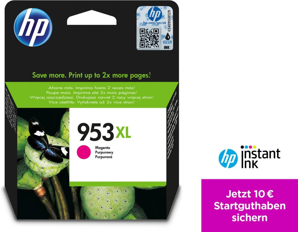 HP Original 953XL Druckerpatrone - magenta (F6U17AE)
