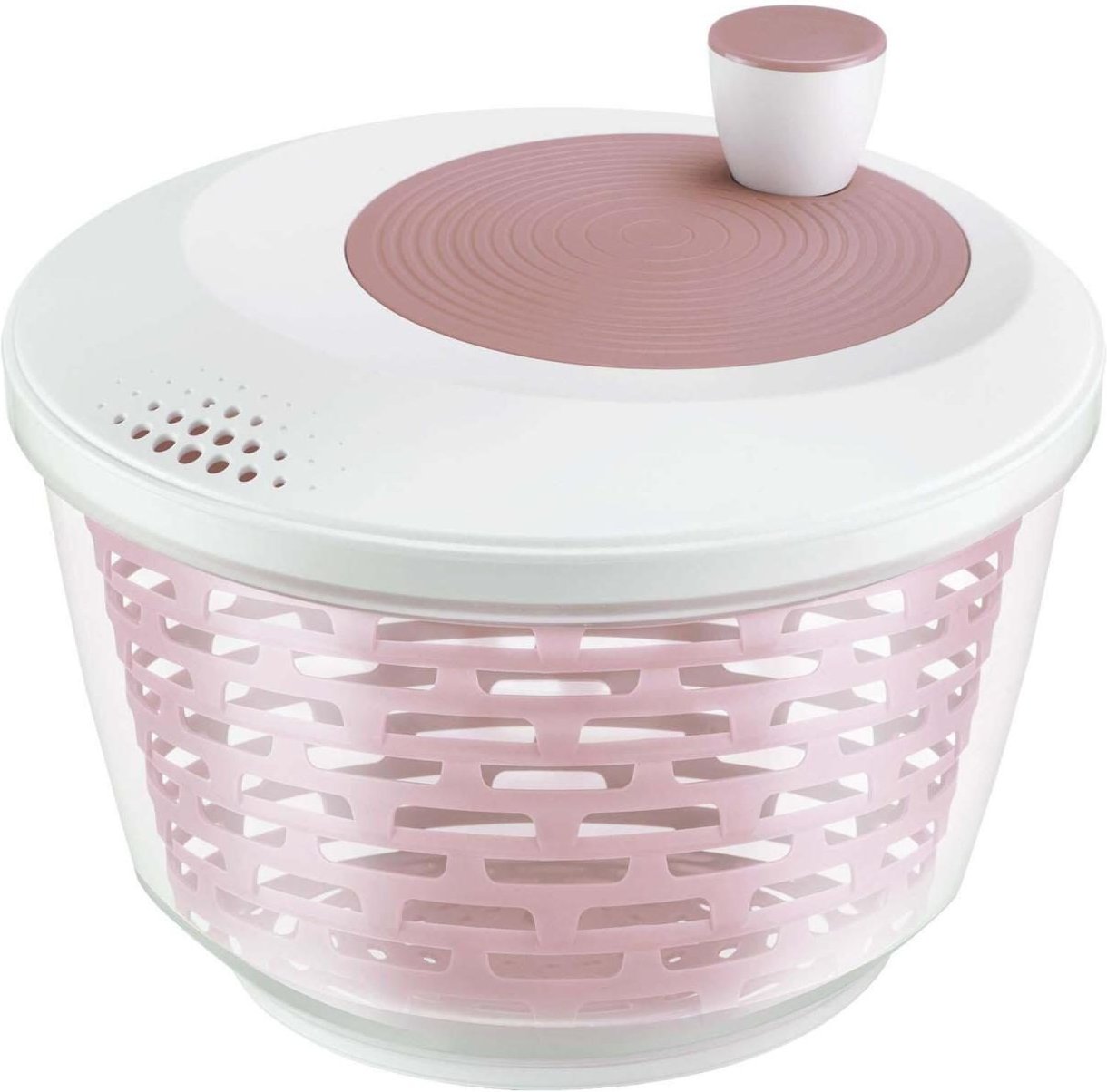 WESTMARK Spinderella Salatschleuder 4,4 l rosa