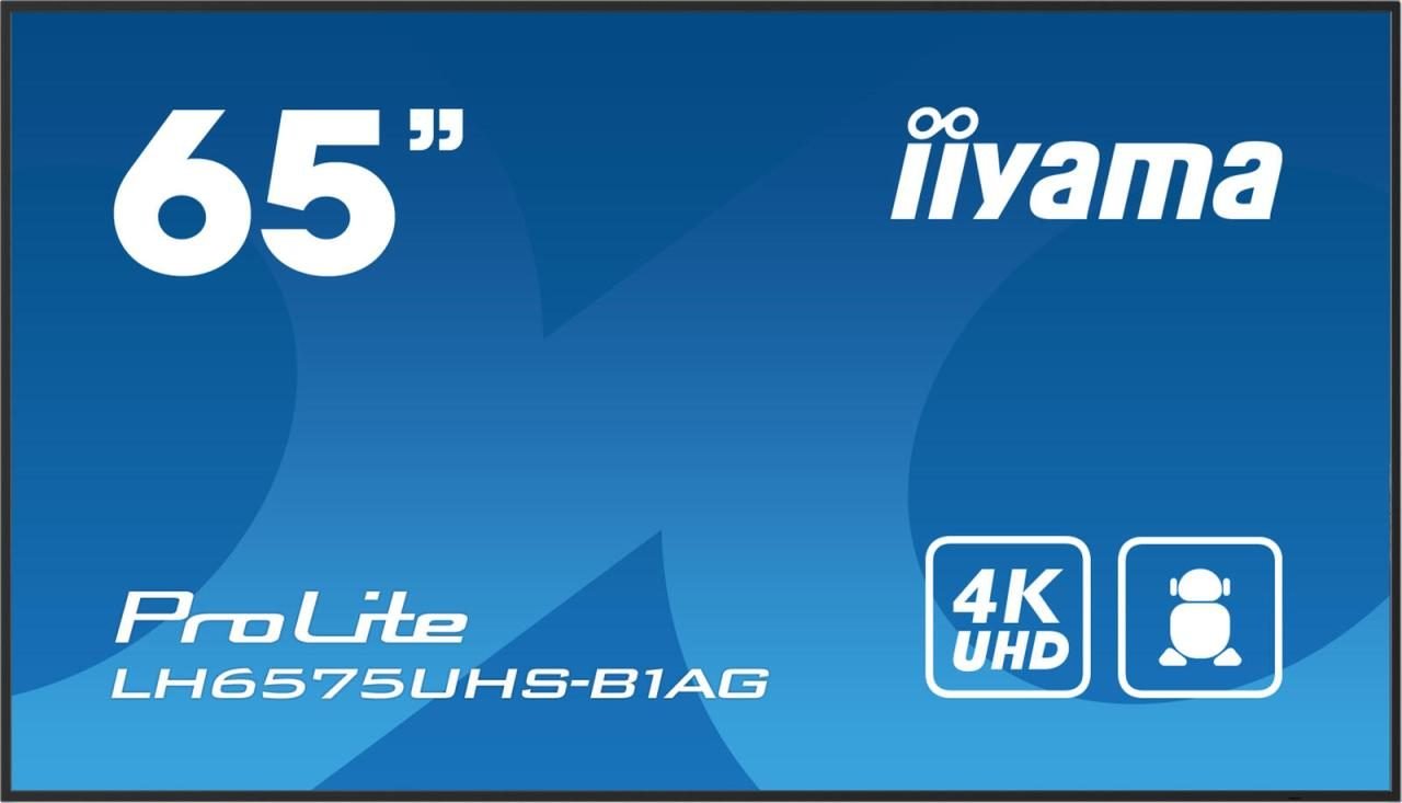 iiyama ProLite LH6575UHS-B1AG Signage Display 164cm (65 Zoll)