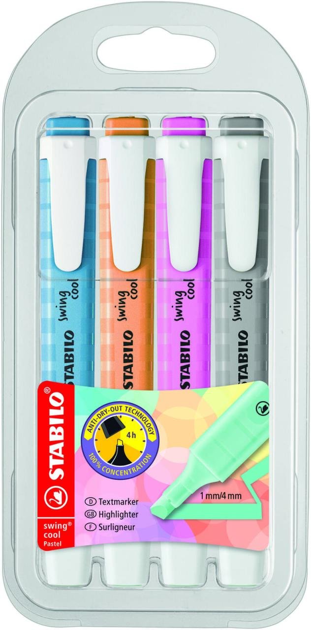 Thumbnail - STABILO Swing Cool Textmarker Mehrfarbig
