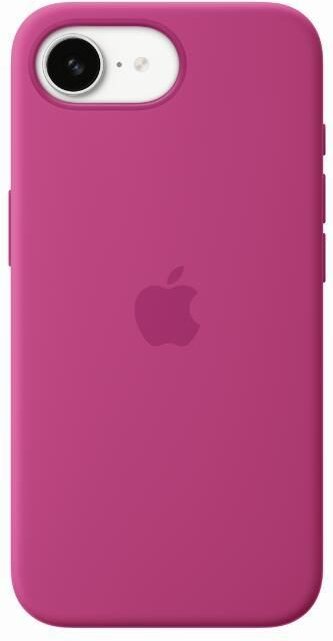 0 Apple Silikon Case iPhone 16e (Fuchsia)