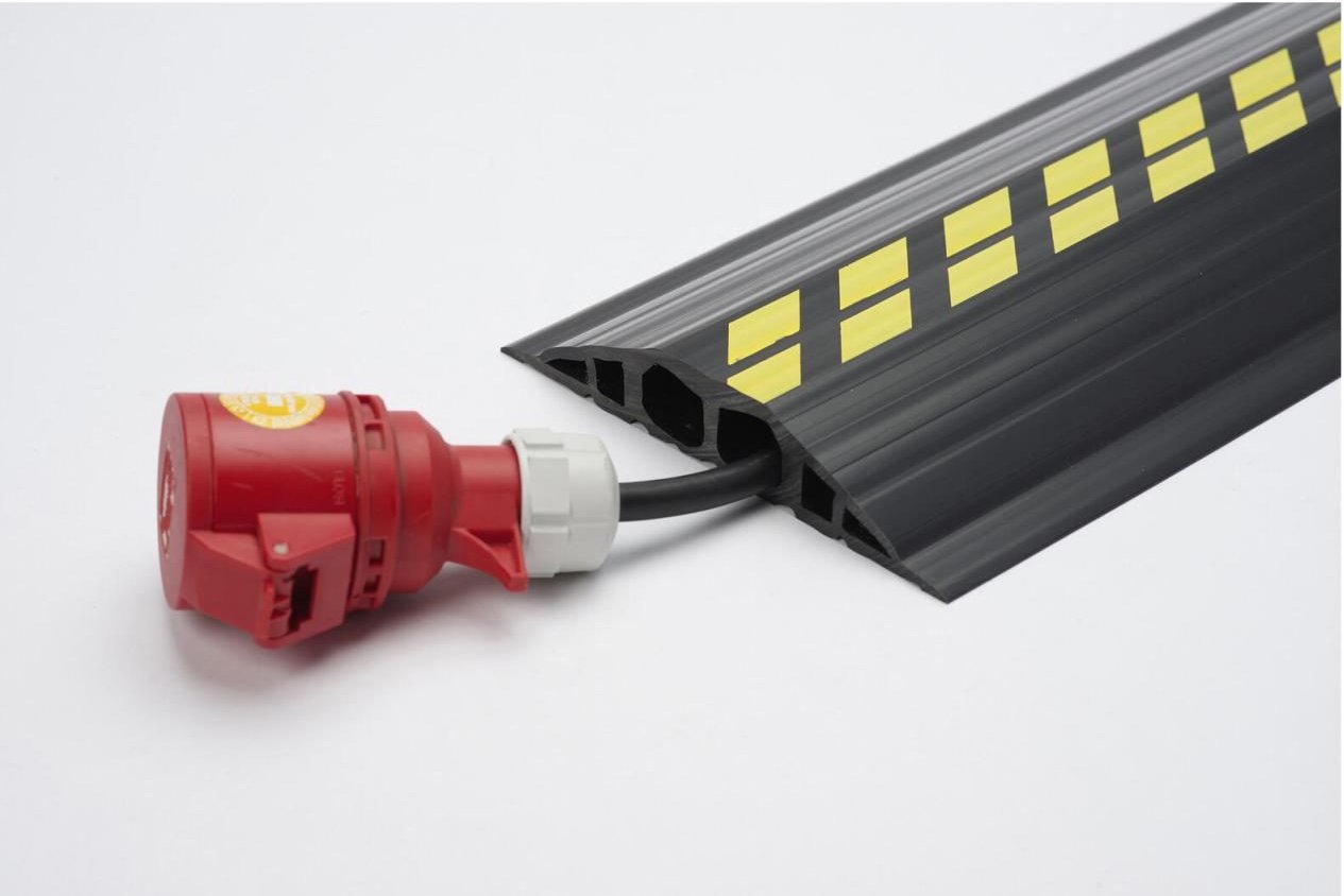 EHA Kabelbrücke 1.5 m schwarz, gelb