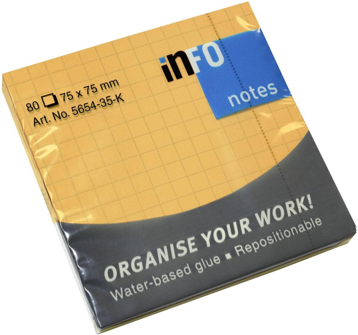 inFO Haftnotizen 7,5 x 7,5 cm