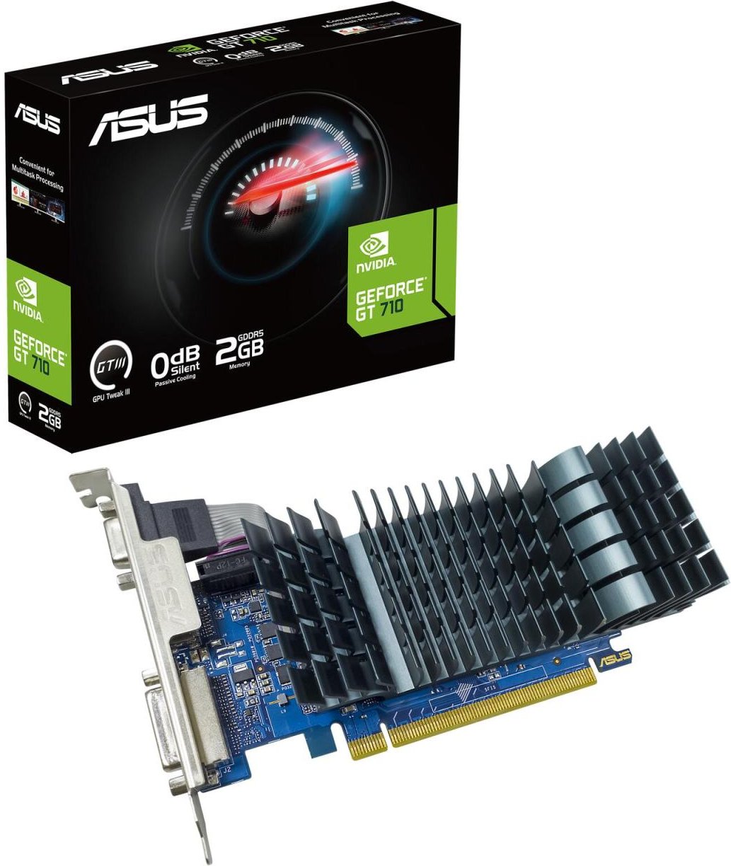 Thumbnail - ASUS GeForce GT 710 2GB GDDR5 EVO Low-Profile