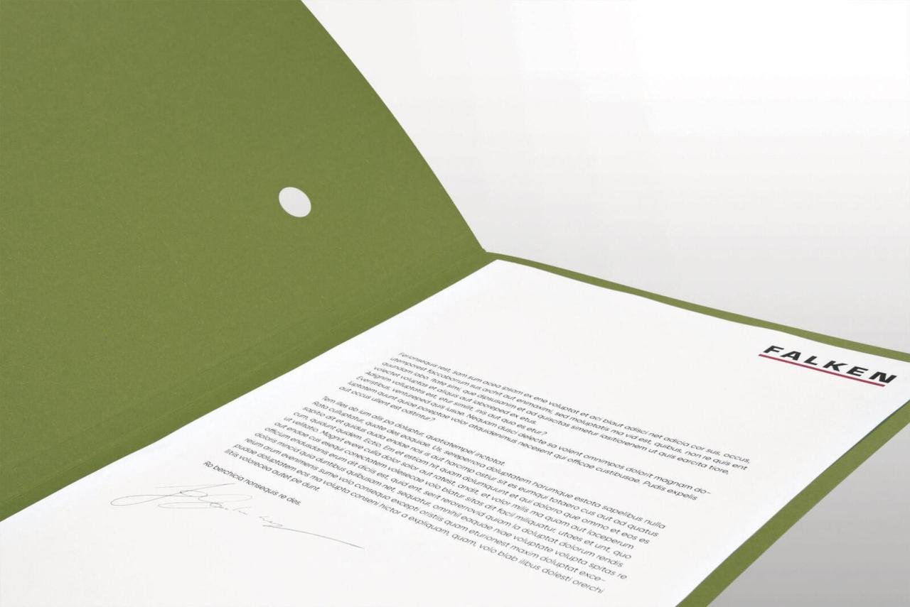 FALKEN Sammelmappe Forever DIN A4 grün
