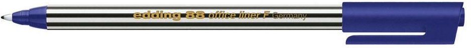 edding 88 Office Liner Fineliner 0.6 mm Blau