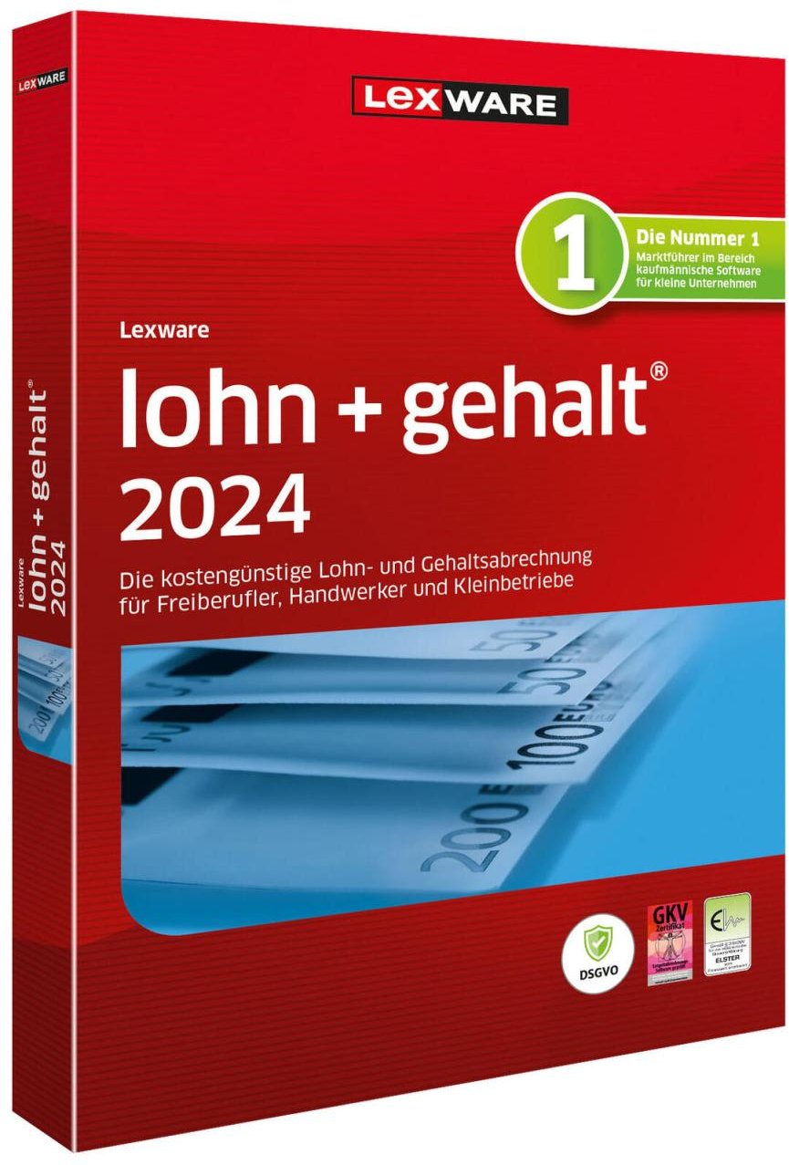 Lexware lohn+gehalt 2024 Software