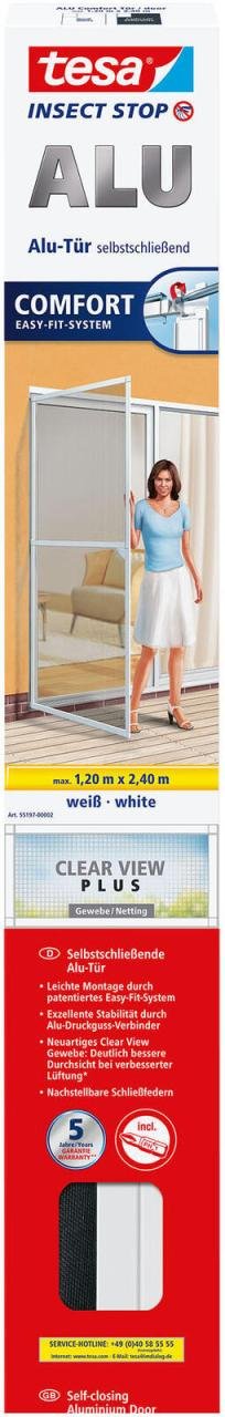 Thumbnail - tesa Fliegengitter INSECT STOP weiß 1,2 x 2,4 m