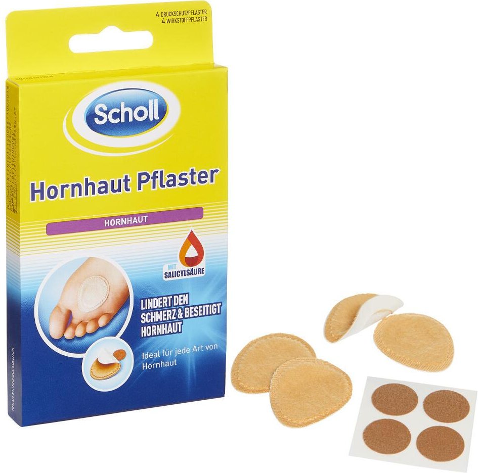 Scholl Hornhautpflaster beige