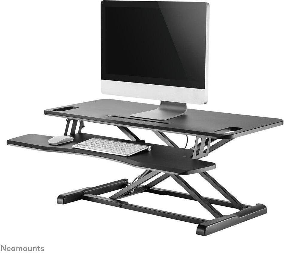 Thumbnail - Neomounts NS-WS300BLACK Sitz-Steh-Arbeitsplatz