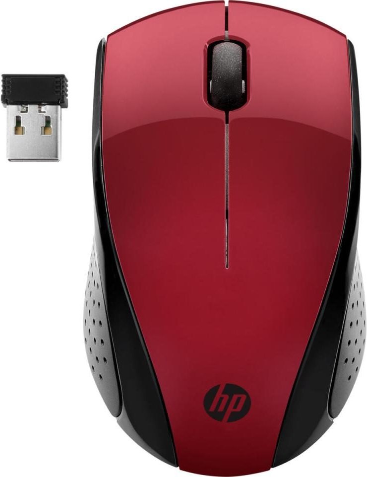 HP 220 Wireless Maus rot