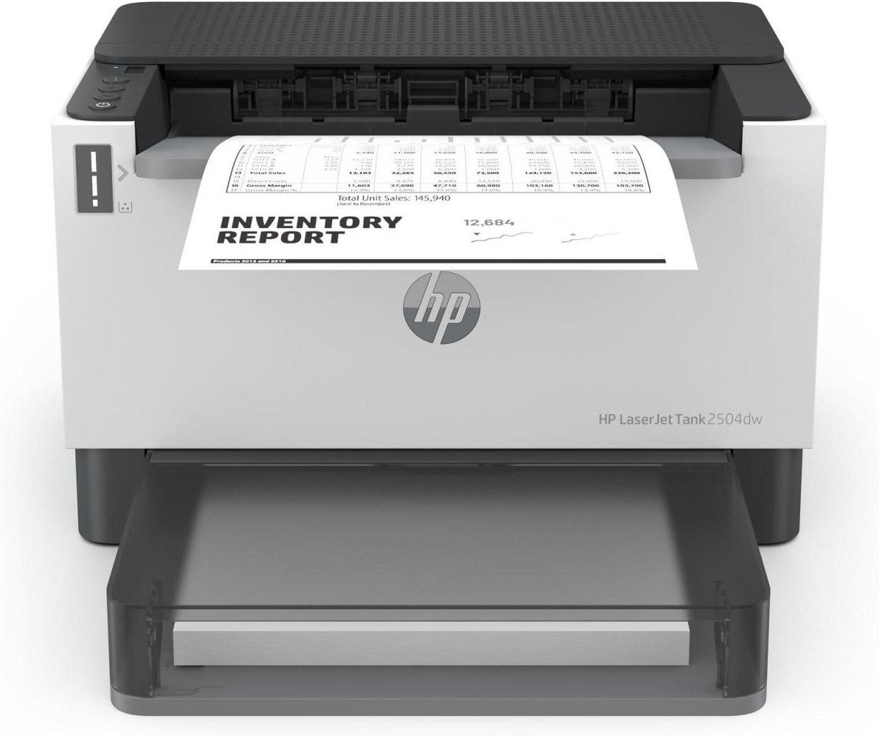 Jetzt 3 Jahre Garantie nach Registrierung GRATIS HP LaserJet Tank 2504dw Laserdrucker s/w