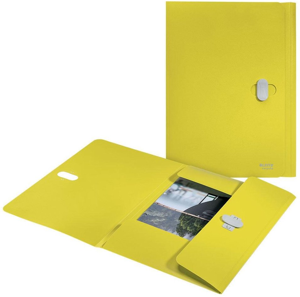 LEITZ Sammelmappe Recycle DIN A4 gelb