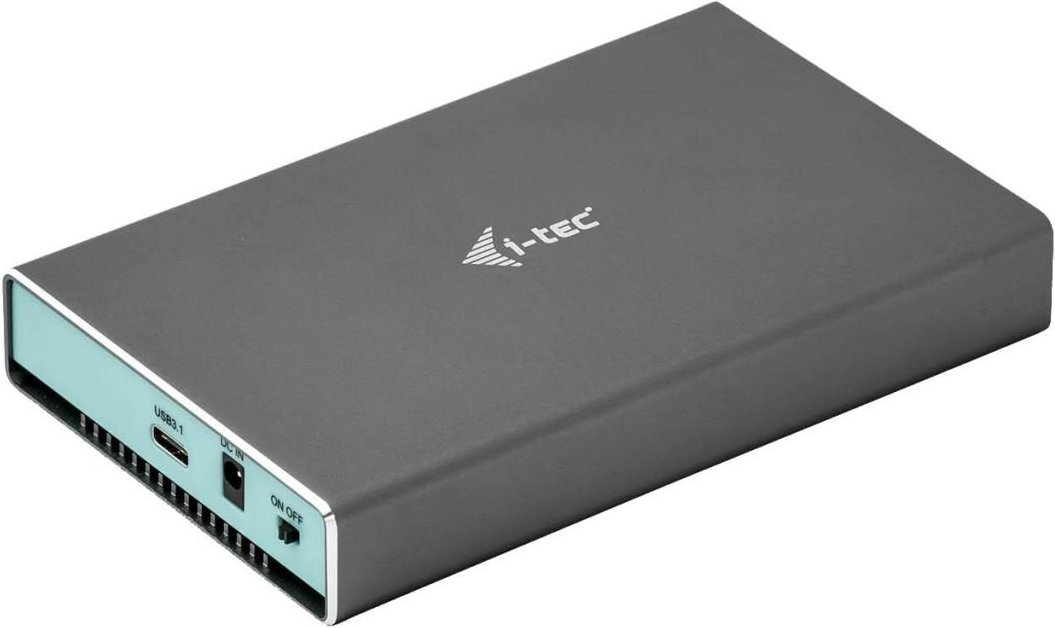 I-TEC USB-C MySafe Festplattengehaeuse für 2x SATA M.2 Festplatten
