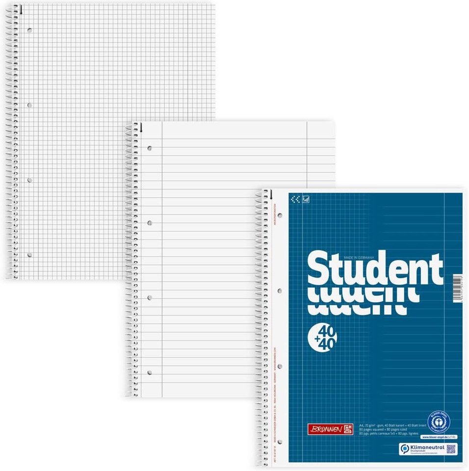 Thumbnail - BRUNNEN Collegeblock DIN A4