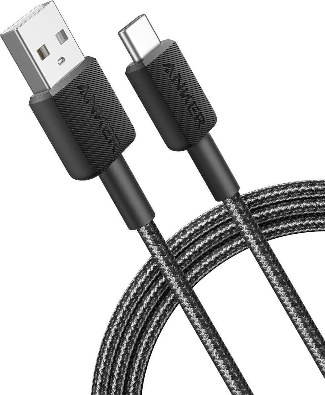 Anker 322 USB-A to USB-C Cable (6ft Braided)