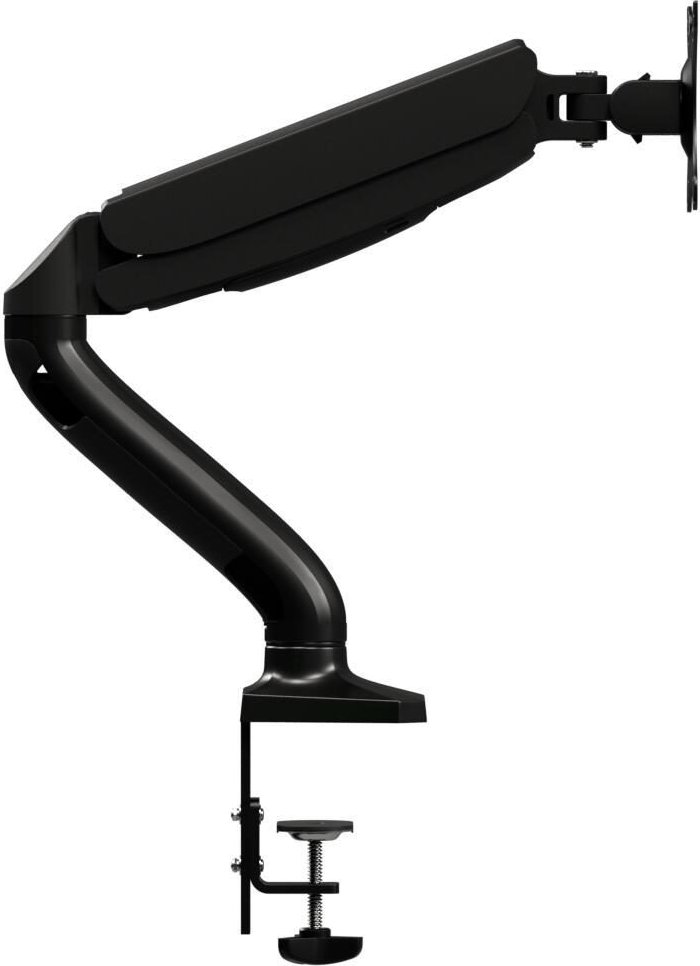 AOC AS110D0 Monitortischhalterung Gasfeder neigbar, schwenkbar, Pivot 33-80cm (13-31,5") 2-9 KG, VESA 75x75/100x100