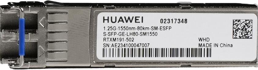 Huawei eKit Transceiver S-SFP-GE-LH80-SM1550 Single-Mode 1G eSFP LC 80km