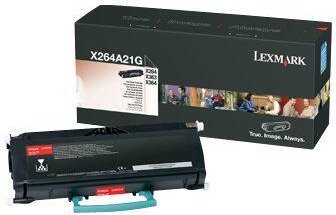 Lexmark Original Toner Standard Variante - X264 schwarz 3500 Seiten (X264A21G)
