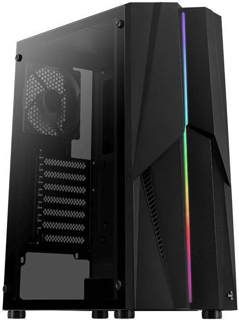 AeroCool PC Gehäuse Mecha v1 Mid-Tower Schwarz