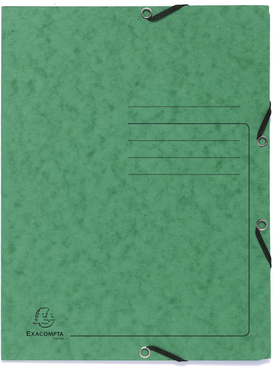 Exacompta Eckspanner DIN A4 grün