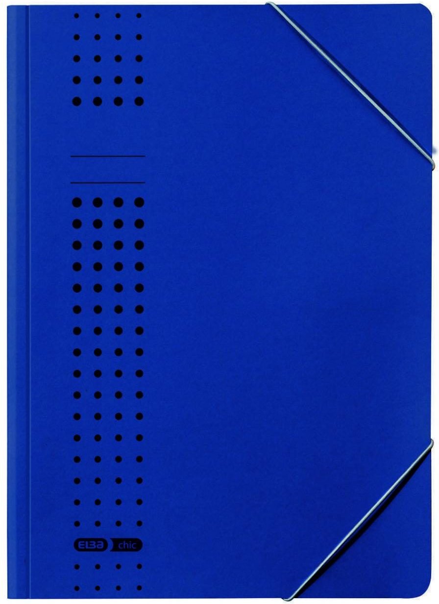 ELBA Eckspanner Chic DIN A4 dunkelblau
