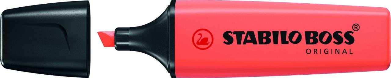 STABILO Boss Original Textmarker Rot