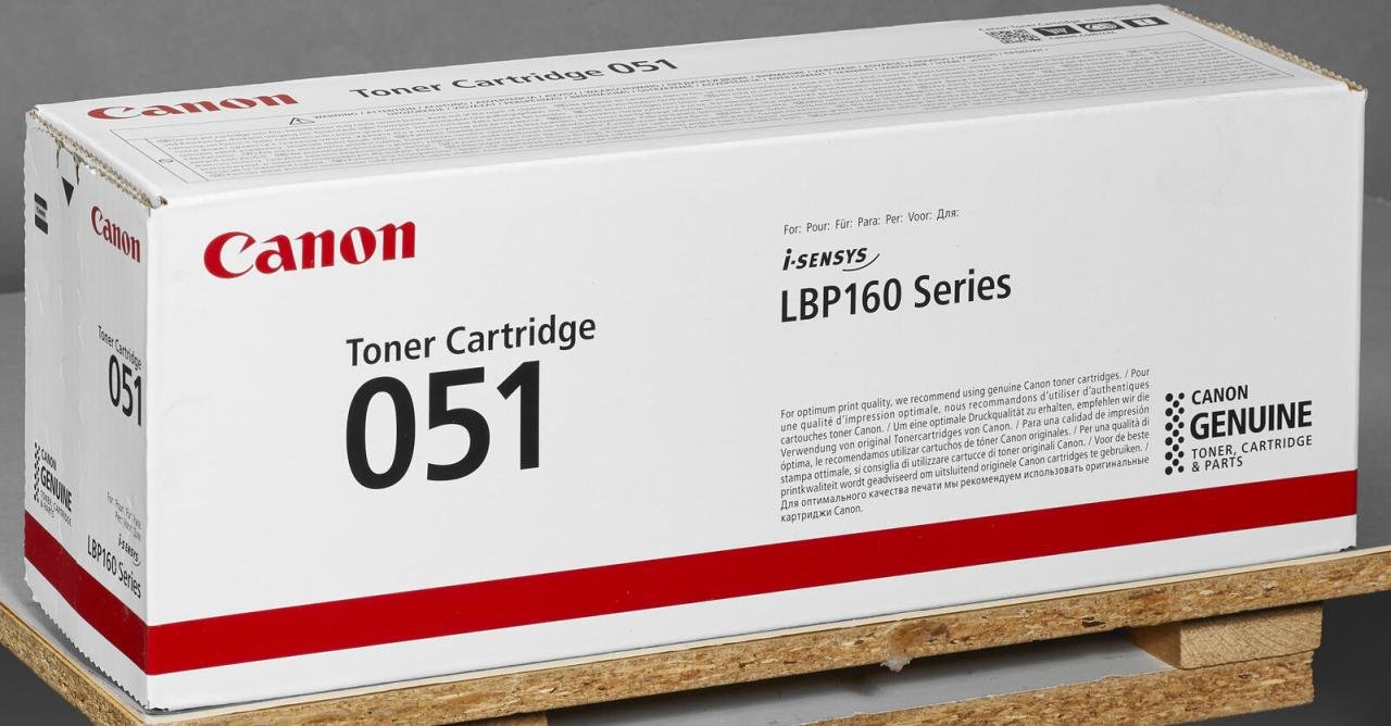 Canon Original Toner 051 schwarz 1.700 Seiten (2168C002)