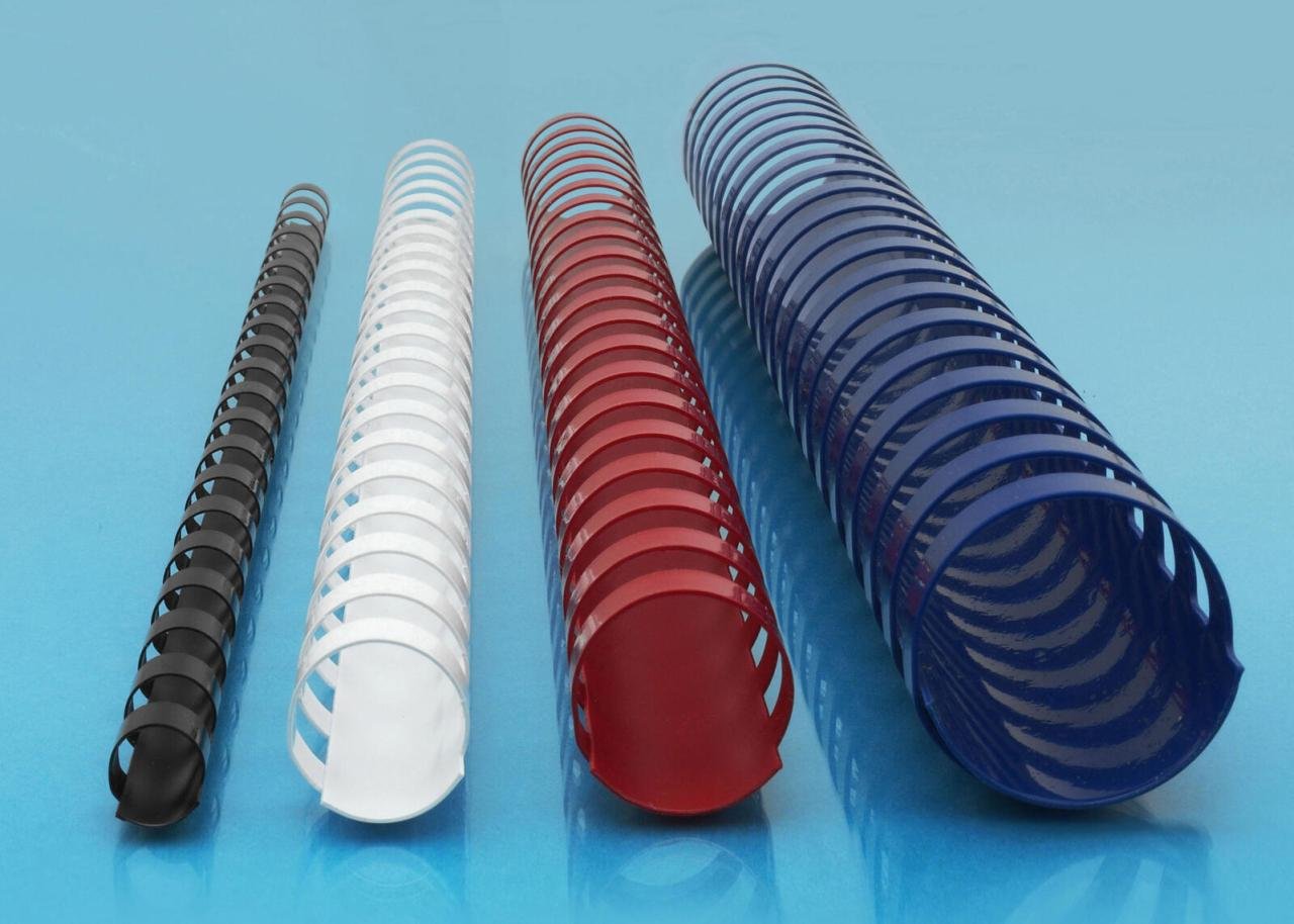 RENZ Kunststoffbinderücken schwarz