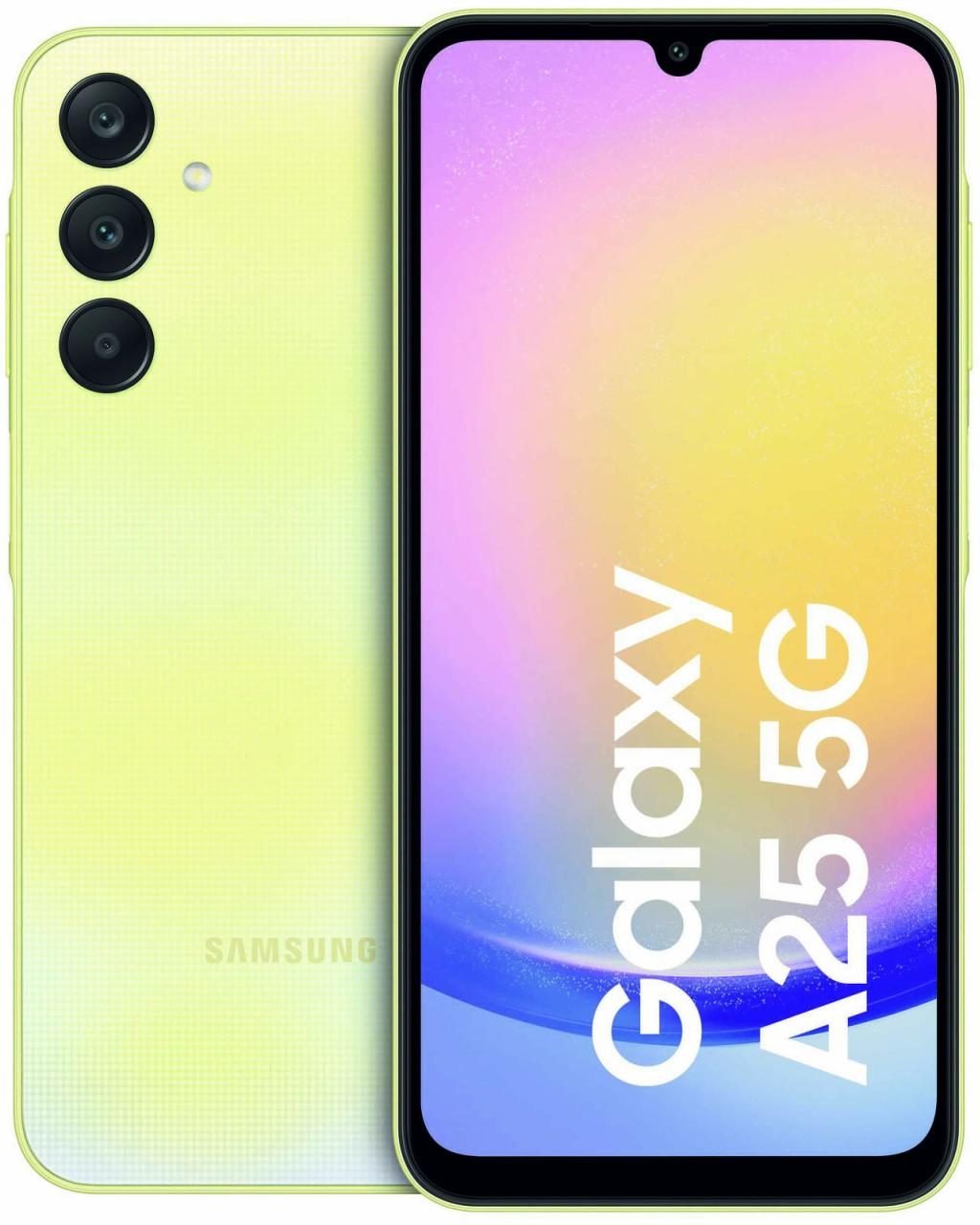 SAMSUNG Galaxy A25 5G Smartphone gelb 128 GB