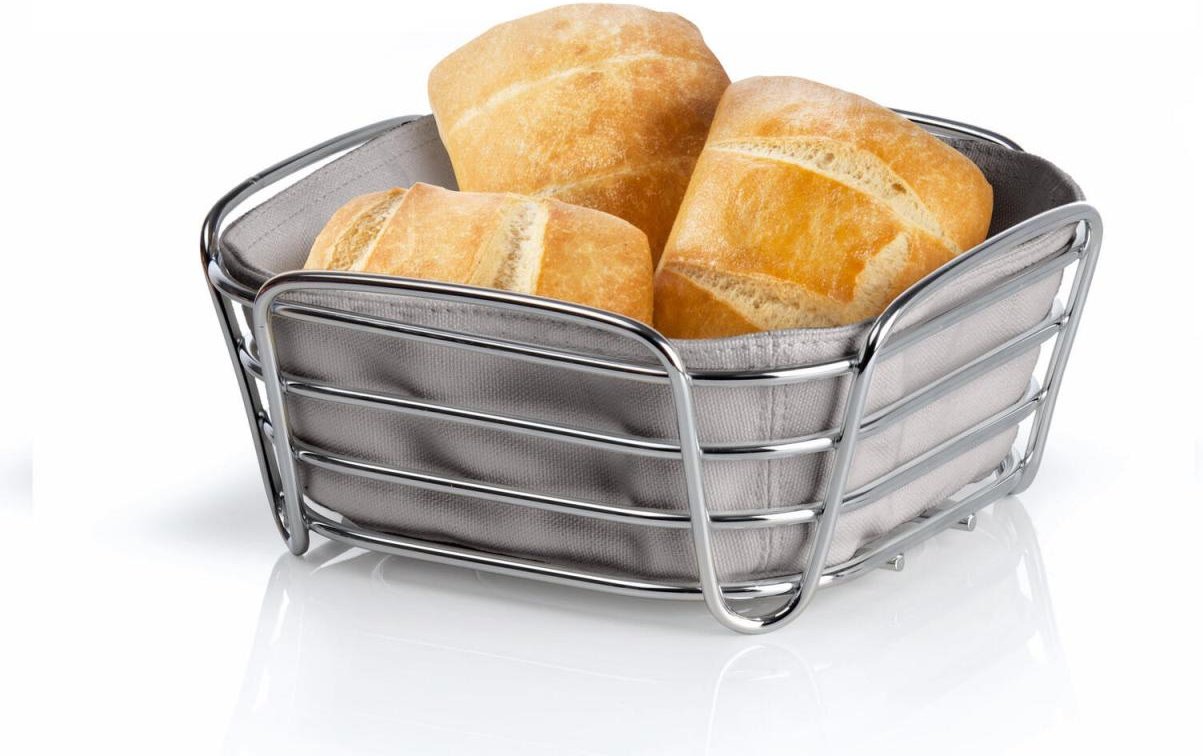 blomus DELARA Brotkorb taupe