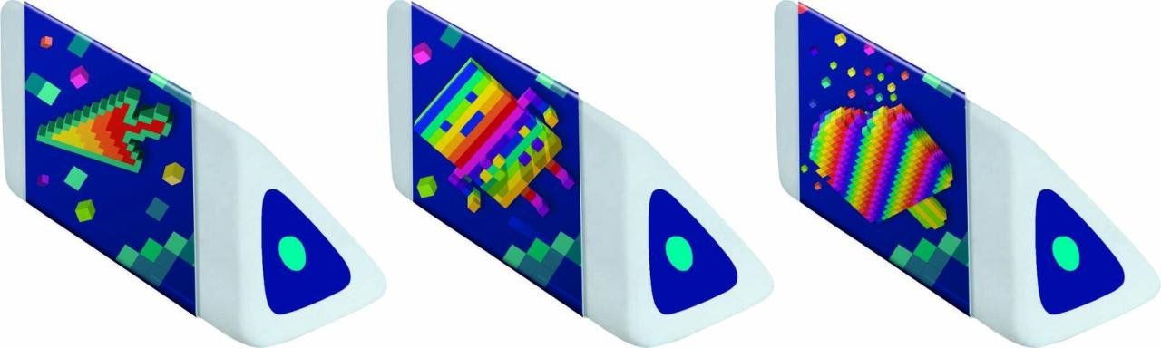 maped PIXEL PARTY Radiergummis weiß