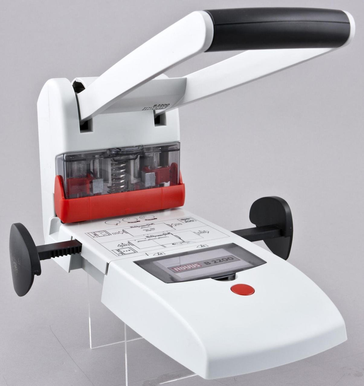 Thumbnail - novus Registraturlocher B2200 lichtgrau