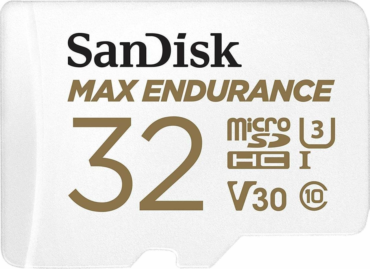SanDisk Max Endurance microSDHC Speicherkarte 32GB Kit + SD Adapter