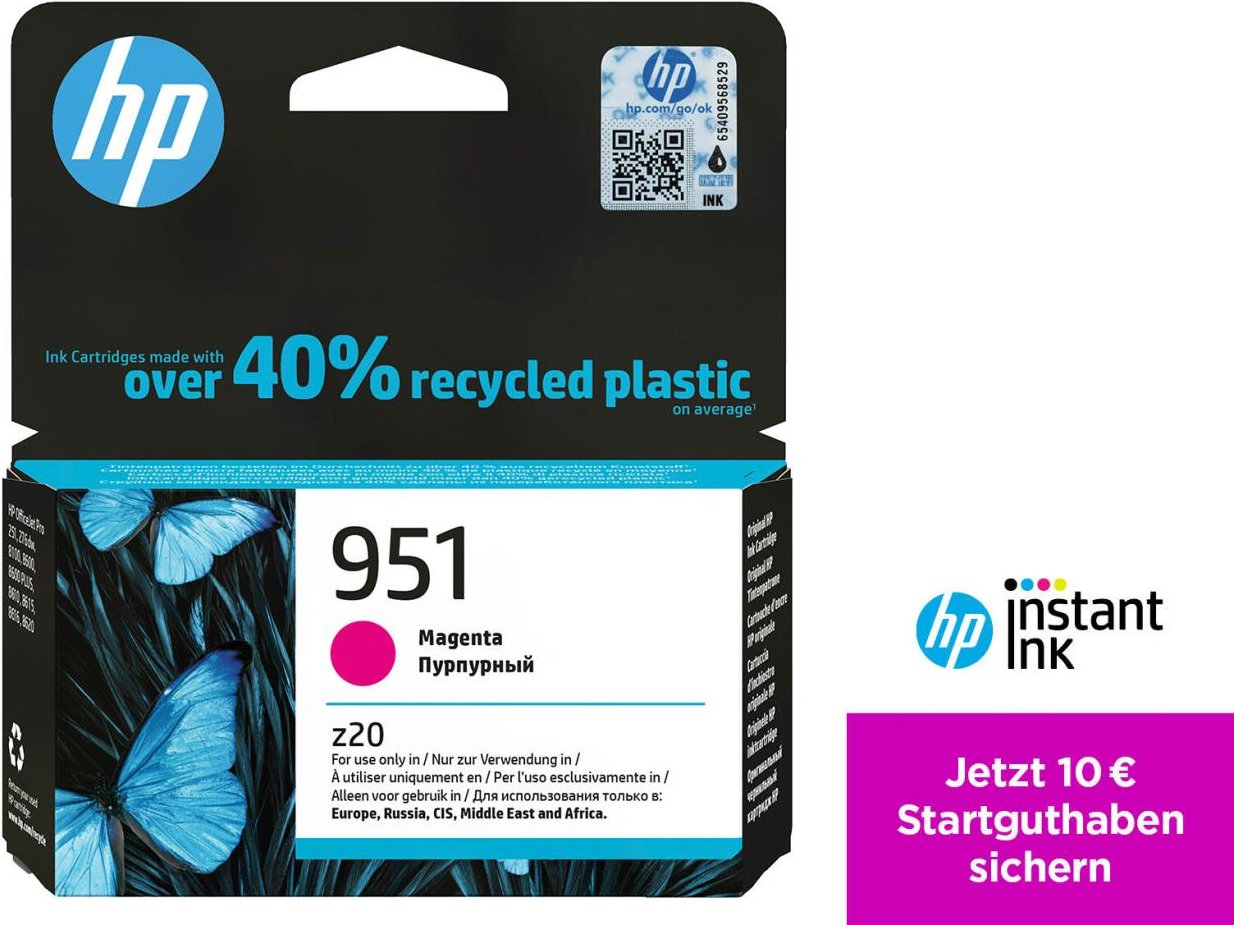 Thumbnail - HP Original 951 Druckerpatrone - magenta (CN051AE)