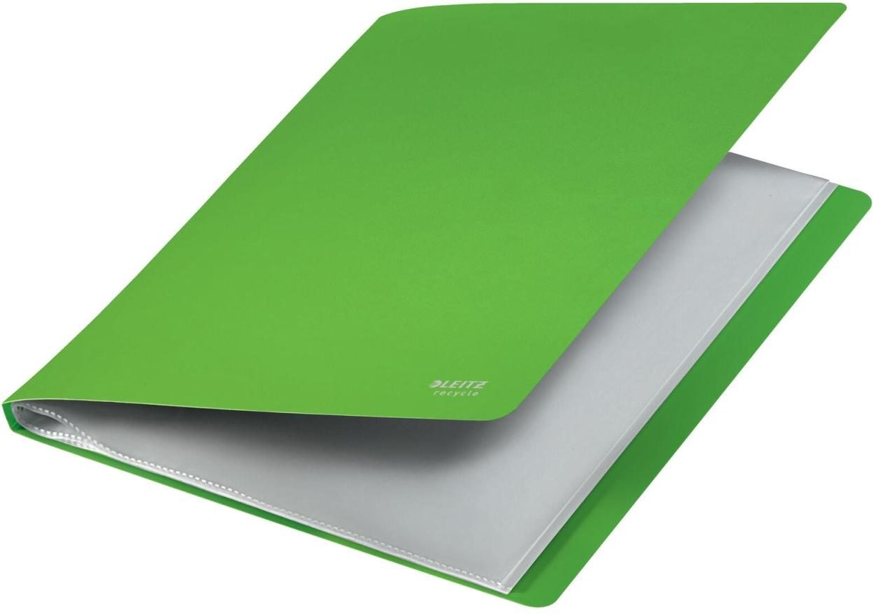 Thumbnail - LEITZ Sichtbuch Recycle 4676 DIN A4 grün