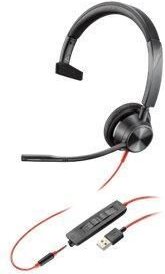 Poly Blackwire 3300 Series 3315 Mono Headset On-Ear