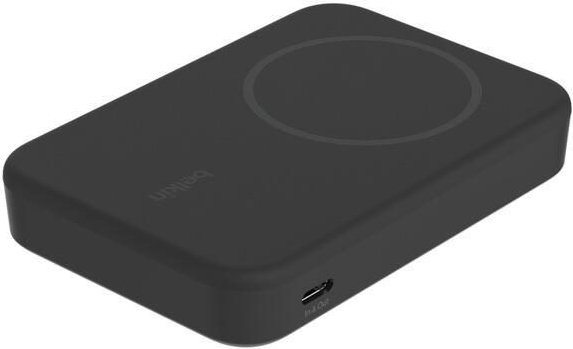 Belkin BoostCharge Magnetische Powerbank mit Qi2 (15 W), schwarz