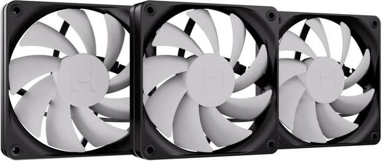 HYTE Gehäuselüft Flow FA12 Dreierpack schwarz-weiß