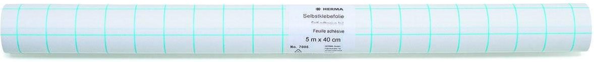 HERMA Bucheinbandfolie selbstklebend 40 cm x 5 m transparent