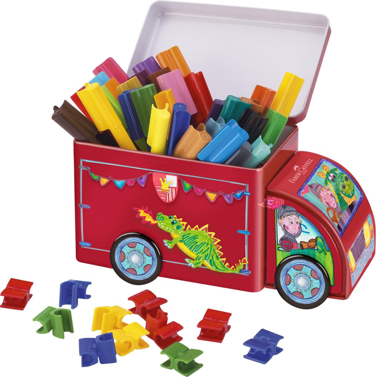 FABER-CASTELL Filzstifte Mehrfarbig 3.0 mm