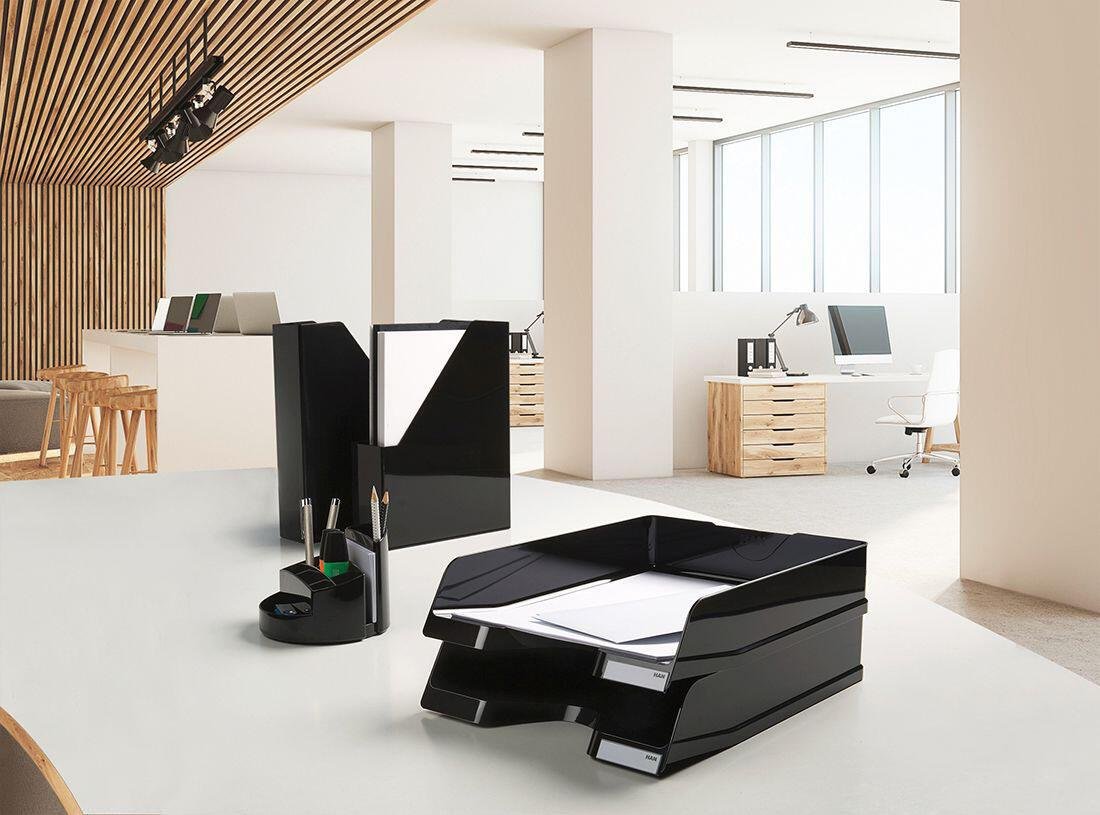 Thumbnail - HAN Stiftehalter 14,0 x 14,0 x 10,9 cm schwarz