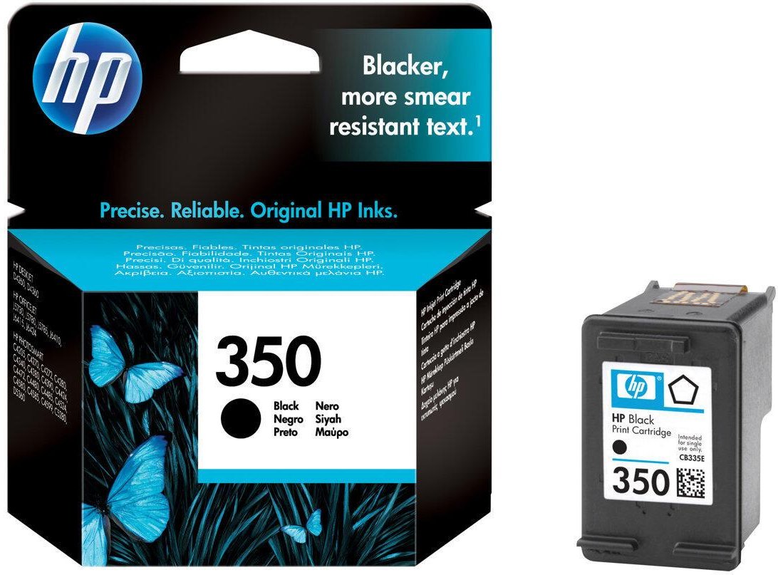 HP Original 350 Druckerpatrone schwarz 200 Seiten 4,5ml (CB335EE)