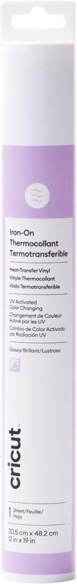 Cricut Farbverändernde Aufbügelfolie 30.5 cm x 48.2 cm violett