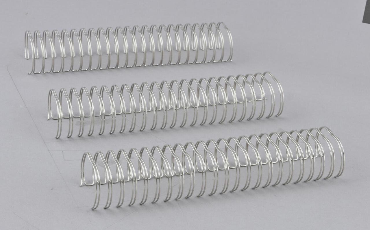 RENZ Drahtbinderücken silber, glänzend