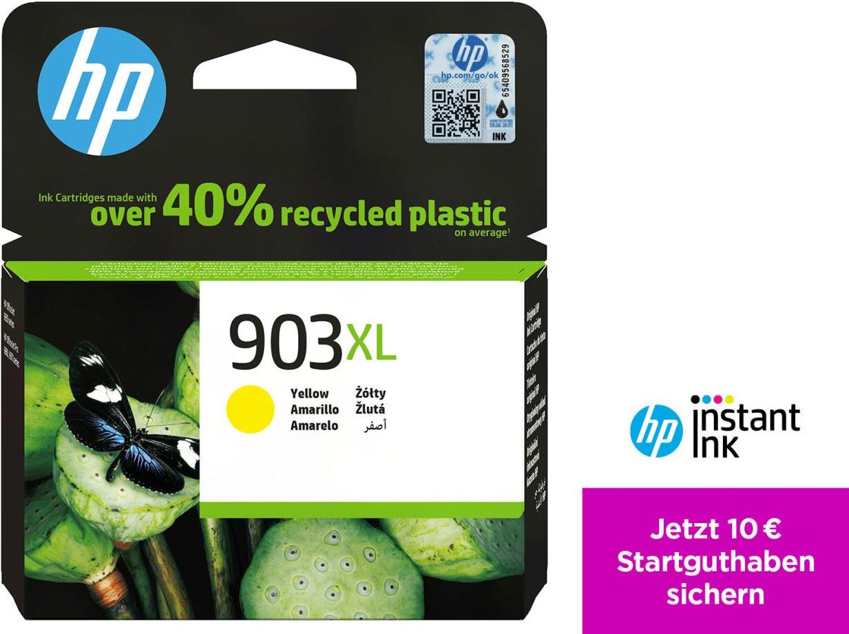 HP Original 903XL Druckerpatrone - gelb (T6M11AE)