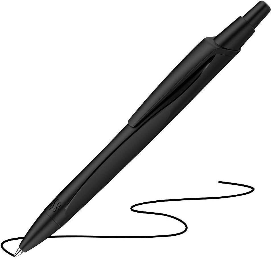 Schneider Kugelschreiber Reco schwarz - Schreibfarbe schwarz