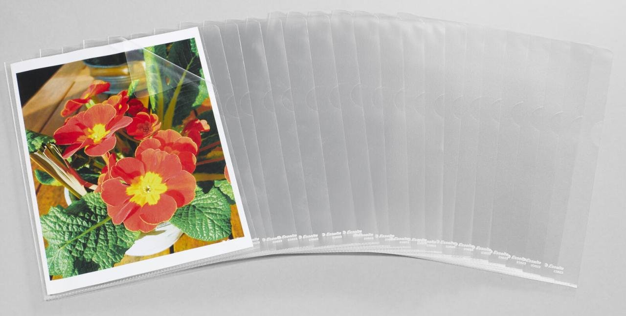 Esselte Sichthüllen DIN A4 genarbt 0.12 mm